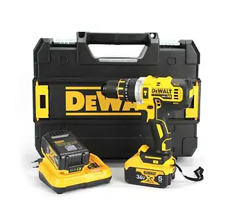 Ударний шурупокрут DeWALT DCD996P2 (36V, 6Ah). Акумуляторний дриль-шурупокрут з ударом Деволта