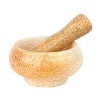 Ступка з пестиком із каменю