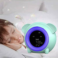 Часы тренажер для сна детей Будильник ночник
