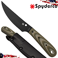 SPYDERCO BOW RIVER OD Green/Black