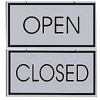 Табличка Open/Closed" (Открыто/Закрыто)