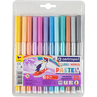 Фломастеры Centropen 12 цветов Pastel Пастель 7550/1209