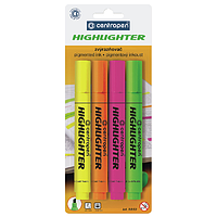 Маркер текстовый Centropen Highlighter Набор 4шт 8852 - 4