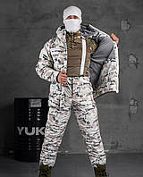 Зимний маскировочный костюм "7.62". Мультикам Белый, Размеры: M - 3XL
