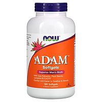 Now Foods Adam 180 softgels, мультивитамины для мужчин, комплекс витаминов Адам