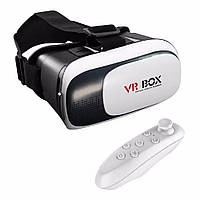 Очки виртуальной реальности VR BOX VR-2 с пультом VR Виртуальные 3D очки для смартфона