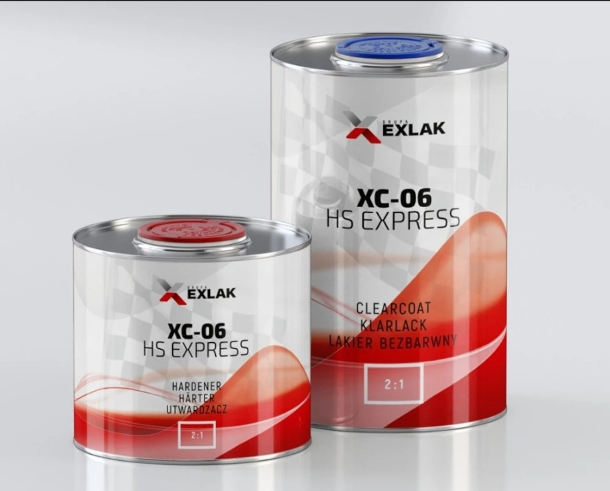 Лак EXLAK XC-06 HS EXPRESS 1л + затверджувач