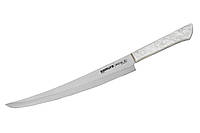 Нож кухонный для тонкой нарезки 230 мм Samura Harakiri Acryl (SHR-0046AWT) SP-11