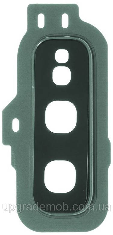 Скло камери Samsung G970 Galaxy S10e з рамкою зеленого кольору Prism Green, фото 1