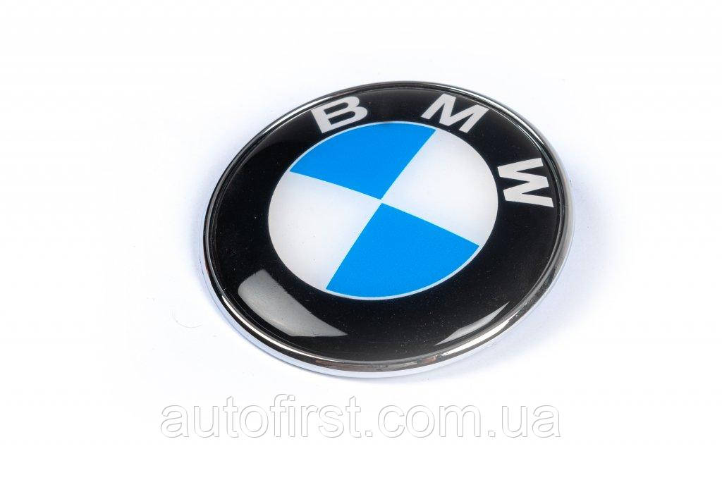 Емблема БМВ (OEM) d82 мм, штирі для BMW 1 серія E81/82/87/88 2004-2011рр