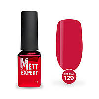 Гель-лак Mett Expert Red only №129 Бургундский 7 г