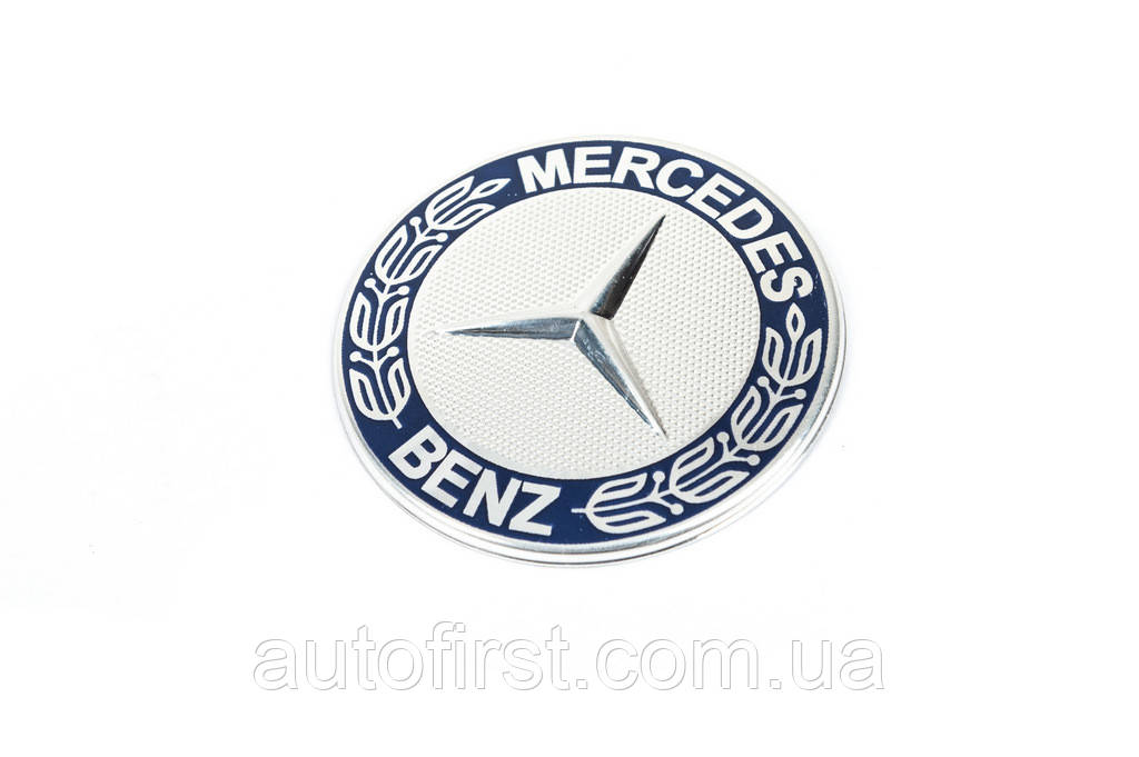 Знак Мерседеса на капот (самоклейка) Самоклейка для Mercedes ML W163
