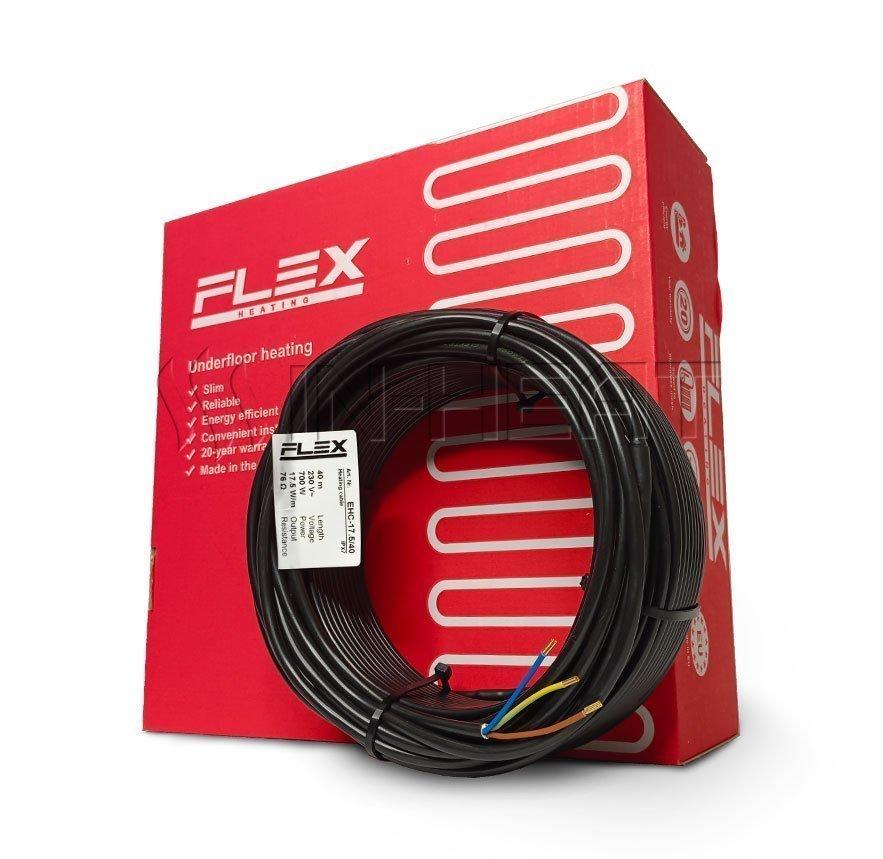 Нагрівальний кабель Flex EHC 5 м / 88 Вт / 0.5 — 0.6 м2
