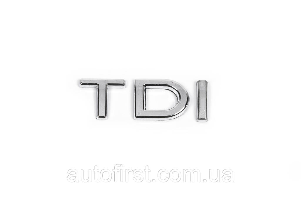 Напис TDI (під оригінал) Всі хром для Volkswagen Jetta 2006-2011 рр