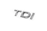 Напис TDI (під оригінал) Всі хром для Volkswagen Jetta 2006-2011 рр, фото 2