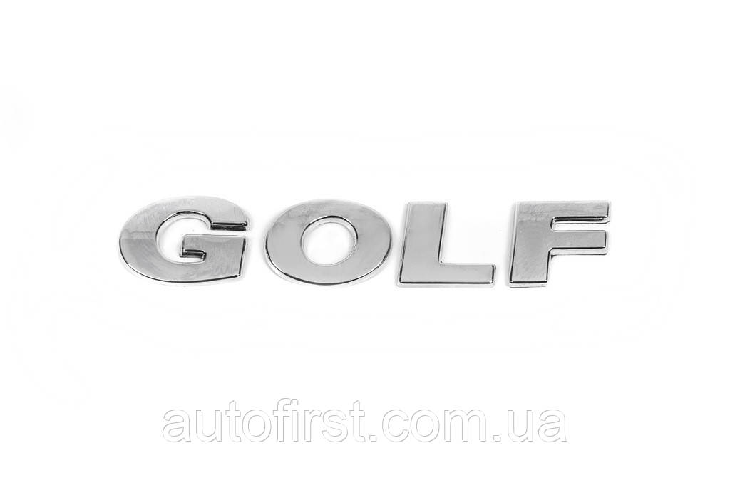 Напис Golf (під оригінал) для Volkswagen Golf 6