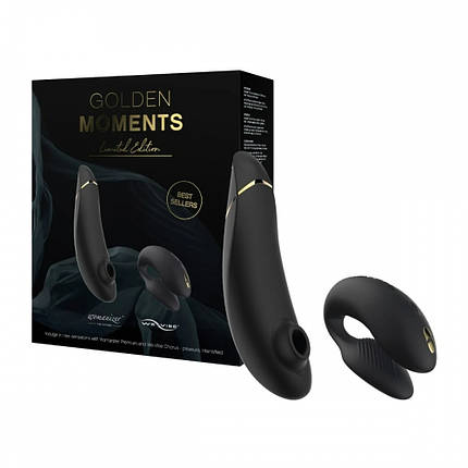 Набір іграшок Golden Moments Collection 2 Womanizer Premium 2 + We-Vibe Chorus, фото 1