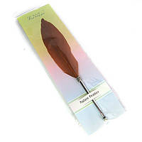 Ручка кулькова в стилі вінтаж із пером