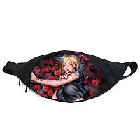 Поясная сумка бананка Магическая битва Jujutsu Kaisen (GB MB 04) Gear Bag черная