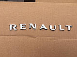 Напис Renault 133ммx18мм для Renault Megane II 2004-2009 рр, фото 2
