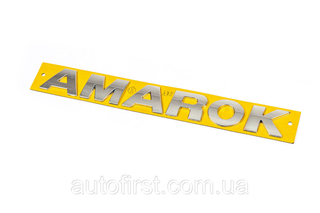 Надпис «Amarok» 290мм на 35мм для Volkswagen Amarok 2010-2022 рр