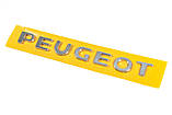 Напис Peugeot 866609 (260мм на 25мм) для Peugeot Partner Tepee 2008-2018рр, фото 2