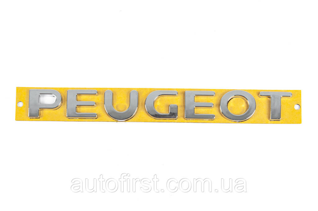 Напис Peugeot 8665CH (185мм на 21мм) для Peugeot 407