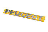 Напис Peugeot 8665CH (185мм на 21мм) для Peugeot 407, фото 2
