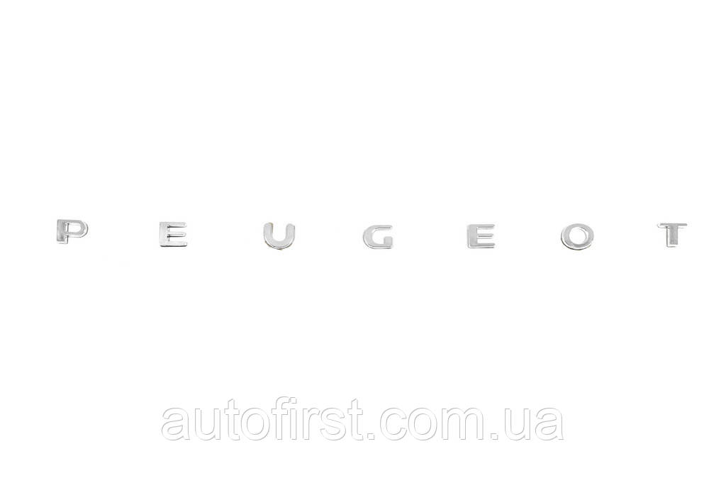 Напис Peugeot (630мм на 25мм) для Peugeot Partner Tepee 2008-2018рр