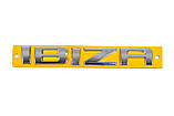 Напис Ibiza (125 мм на 18мм) для Seat Ibiza 2010-2017 рр, фото 2