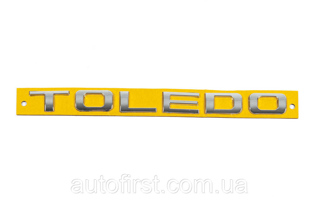 Напис Toledo 210мм на 17мм для Seat Toledo 2005-2012 рр