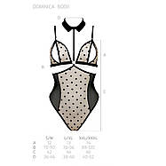 Боді Passion DOMINICA BODY L/XL, beige, фото 3
