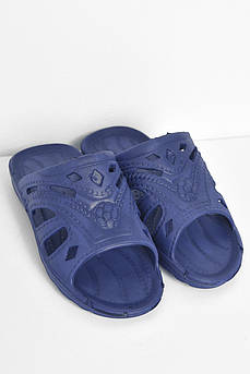 Шльопки дитячі для хлопчика піна синього кольору р.34/35 171163M