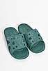 Шльопки дитячі для хлопчика піна темно-зеленого кольору 171034T Безкоштовна доставка, фото 2