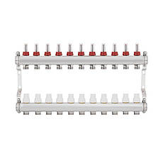 Колектор із витратомірами SD Plus 1" 11 виходів SD00411, фото 3
