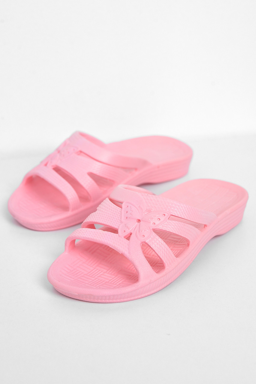 Шльопки дитячі для дівчинки піна рожевого кольору р.31 171035T Безкоштовна доставка, фото 1