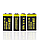 Акумулятор Крона 850mAh 9v USB (Чорний), фото 5