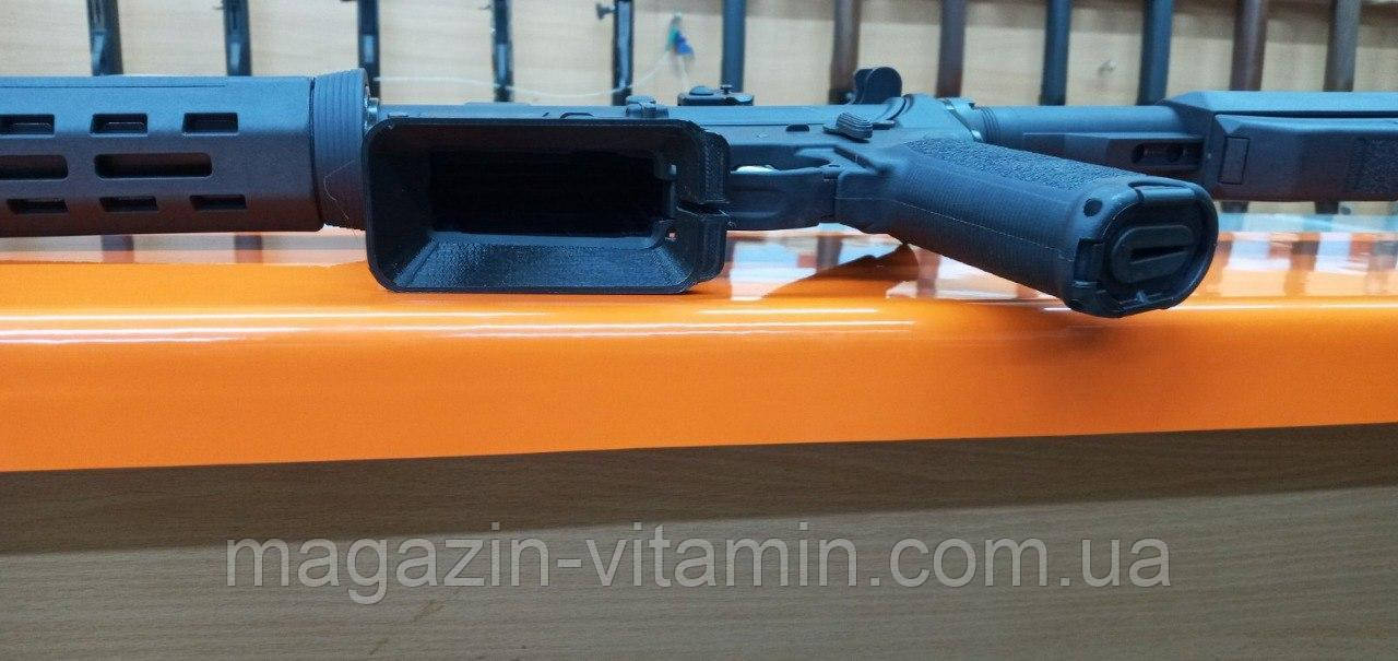 Збільшена шахта магазину AR15, M16, M4 чорний - фото 2 - id-p2079970996