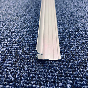 Внутрішній профіль (заставний) ВАЛВТ 5 для вінілової плитки 5 мм срібло 3,0 м