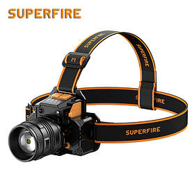 Ліхтар налобний акумуляторний HL58 SuperFire 350 Lumen IP44