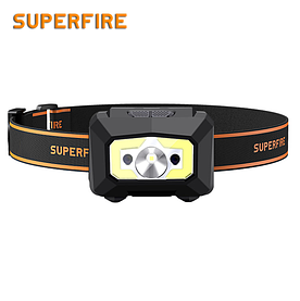 Ліхтар налобний акумуляторний X30 SuperFire 340 Lumen IP44