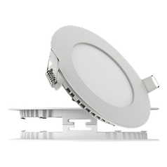 Євросвітло світильник LED-R-120-6 6 Вт 4200К круг Вбудований 120 мм