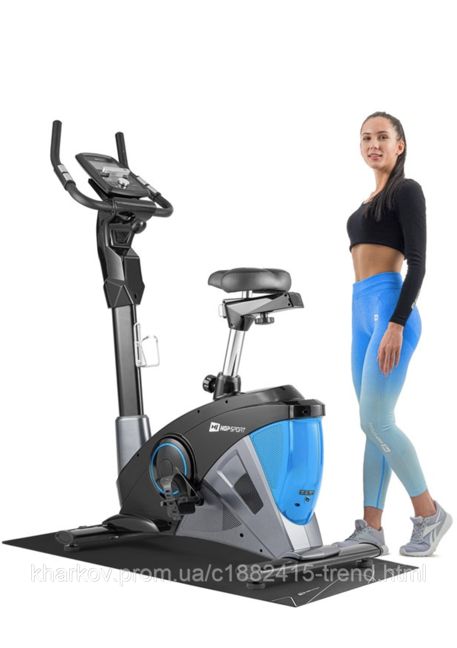 Велотренажер Hop-Sport HS-090H Apollo синий iConsole+ Мат l (ID ...