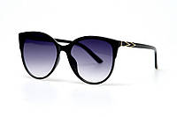 Жіночі сонячні окуляри чорні для жінок окуляри на літо сонцезахисні Salex