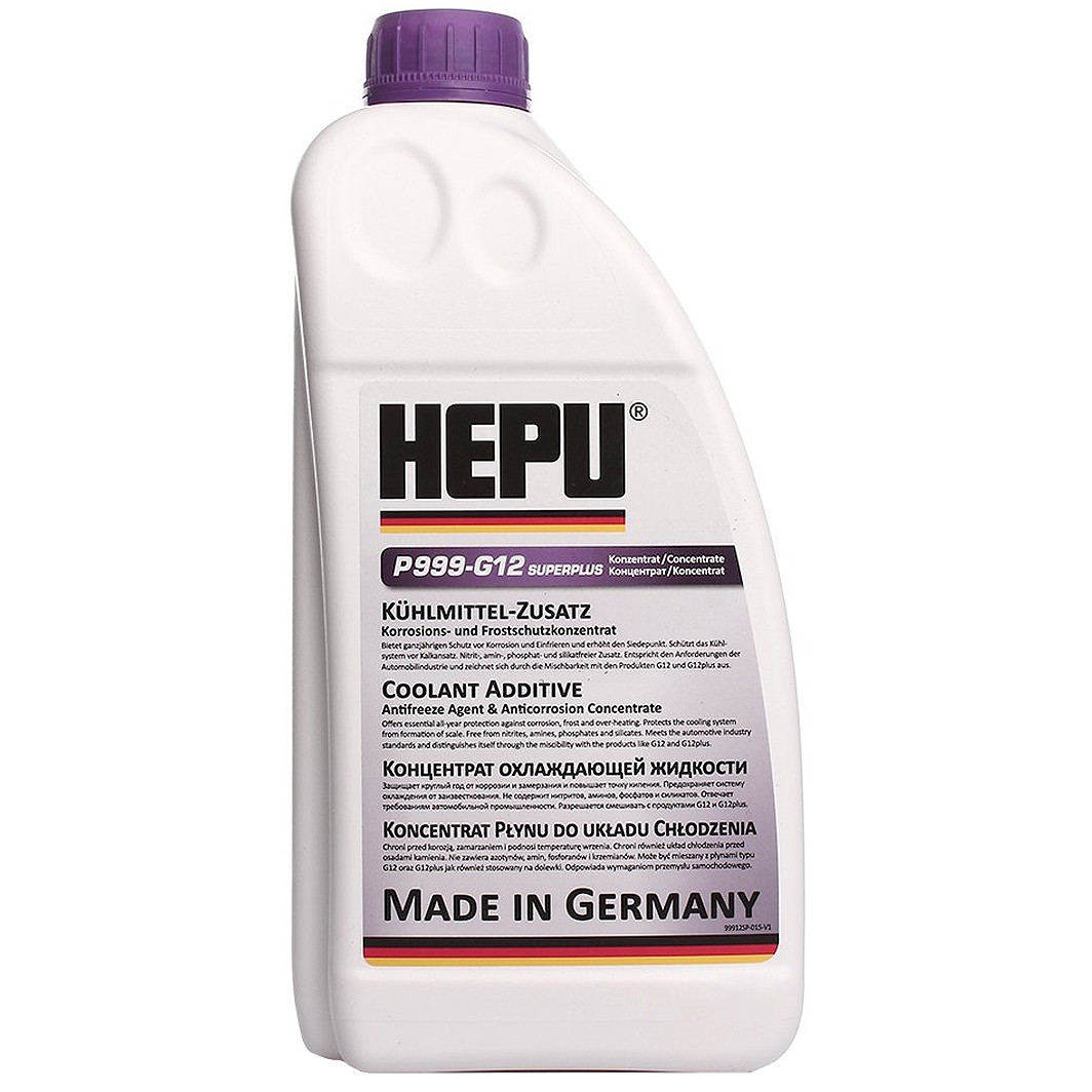 Hepu Super Plus G12++ фіолетовий, 1,5 л концентрат антифризу, фото 1