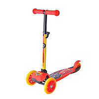 Дитячий самокат Cars Bambi LS2114 з рюкзачком 17х20 см Salex