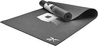 Коврик для йоги двусторонний Reebok DOUBLE SIDED 4MM YOGA MAT черно-белый RAYG-11030BK