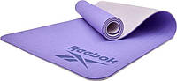 Коврик для йоги двусторонний Reebok DOUBLE SIDED YOGA MAT фиолетовый RAYG-11042PL