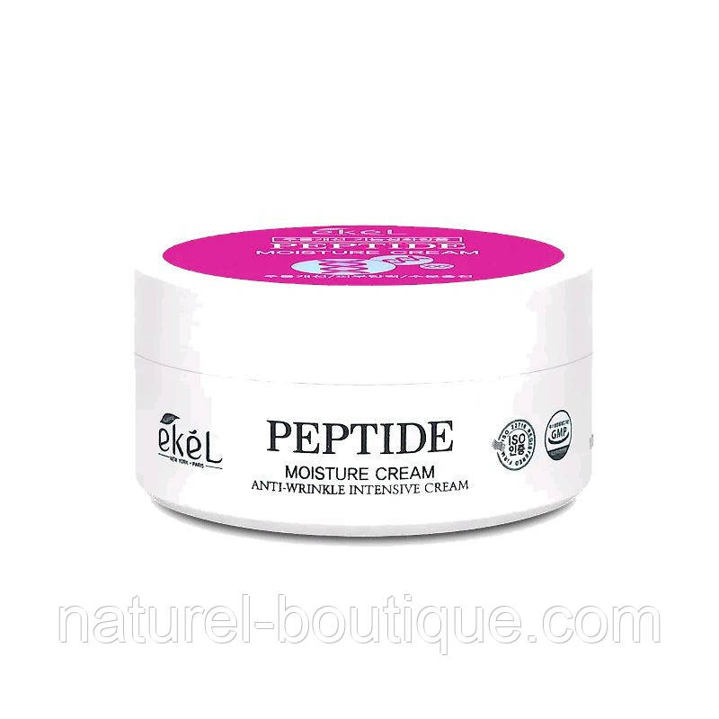 Зволожувальний крем Ekel для обличчя з пептидами Peptide Moisture Cream