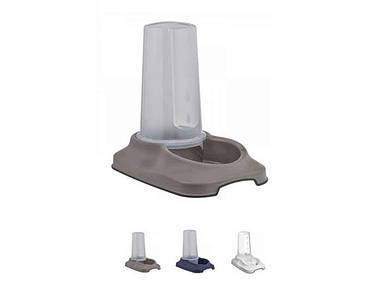 Миска для тварин 3,5л пластик для корму чи води з резиновим обідком PT-205 ТМ IRAK FG